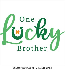 Patrick's Day Lucky Vector Graphic
