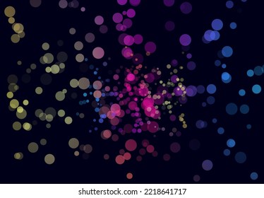 patricle mosaic glitter in gradient yellow pink and violet house decoration theme background for advertisement brochure template banner website cover product package design presentation vector eps.