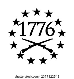 Patriot 1776 mit Fourteenstars-Design