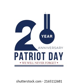 Patriot Day 9 11 USA Background Illustration