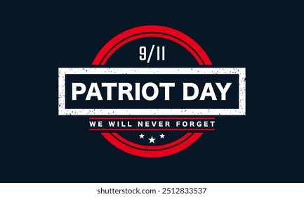 Patriot Day Background Design. Vector Illustration.