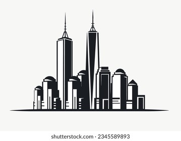 Patriot Day September 11th with New York City background vector illustration