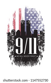 Patriot day. We will never forget. 9/11 memorial day. Terrorist attacks