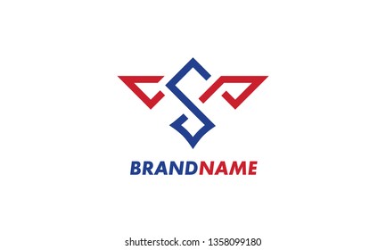 Patriot Eagle Vector Logo.