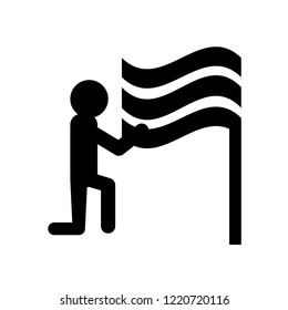 Patriot icon. Trendy Patriot logo concept on white background from army and war collection. Suitable for use on web apps, mobile apps and print media.