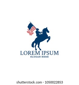 A patriot logo, Horse logo, american patriot logo