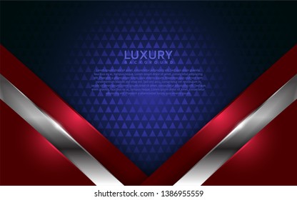 patriot modern background with overlap layer style