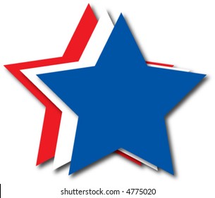 Patriot Star Vector Illustration Stock Vector (Royalty Free) 4775020 ...