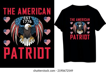 Patriot T -Shirt Design .