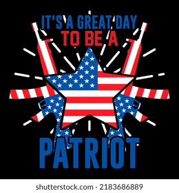 Patriot t-shirt Design, patriot vector element, USA flag, typography t shirts