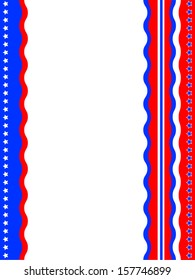 Patriotic American background.