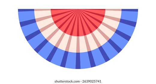 Patriotic American independence day decoration