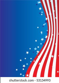 patriotic american july vector