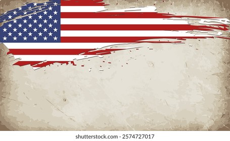 patriotic American templates for word, USA banner national theme space for text frame	