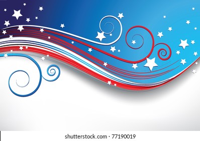 Patriotic background