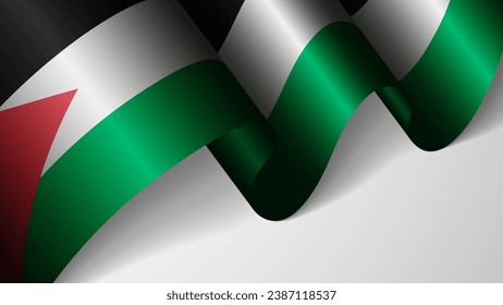 Patriotic background with Palestine flag colours. Perfect element for every use.