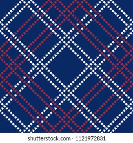 Patriotic background patterns for Independence Day.