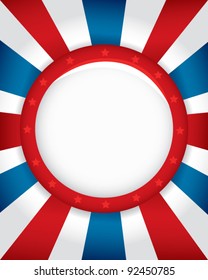 Patriotic Button Background