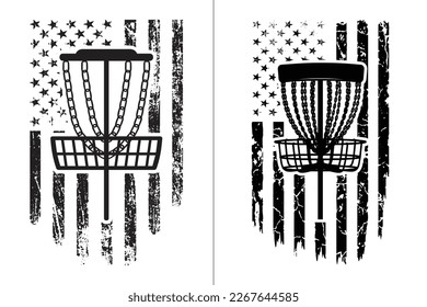 Patriotic Day Disc Golf Design