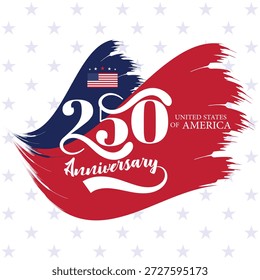 Patriotic eagle inspired design celebrating America 250th anniversary with strong national symbolism