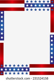 Patriotic Frame Border