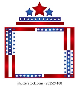 Patriotic Frame border