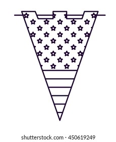 patriotic party  isolated icon design