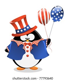 Patriotic Penguin