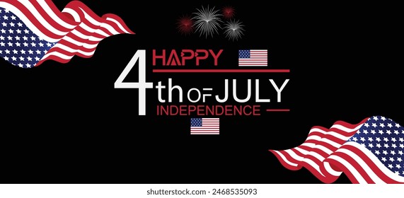 Patriotic Perfection Vector Design for Independence Day Celebration