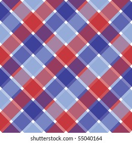 Patriotic Plaid vector