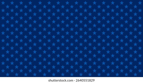Patriotic star pattern over a blue gradient backdrop, ideal for U.S. Independence Day or Memorial Day celebrations