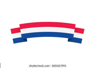 Patriotic Stripes Banner, Red White and Blue Banner, Ribbon, Ribbon Icon, Banner Icon, Banner Set Illustration Background
