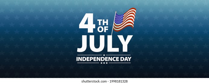 patriotic vector background for fourth of july