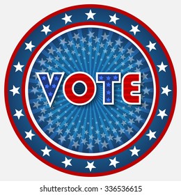 Patriotic Vote Design