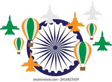Patriotism in Design with frame 
