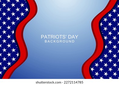 Antecedentes del Día de los Patriotas, adecuado para los antecedentes del evento del Día de los Patriotas