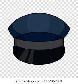 Patrol cap icon. Cartoon illustration of patrol cap vector icon for web design