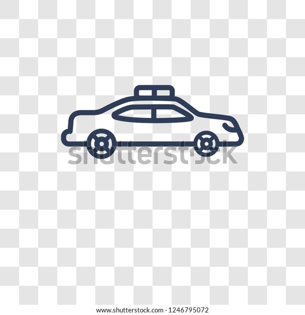 patrol car icon. Trendy\
patrol car logo concept on transparent background from\
Transportation\
collection