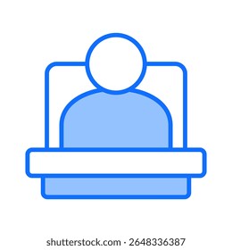 Patron Icon Element For Design