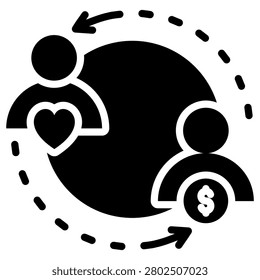 Patronage Icon Element For Design