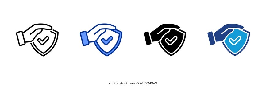 Patronage web icon with multiple style collection