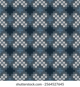 Pattel color carpet knitting pattern