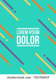 Patter background modern style collection