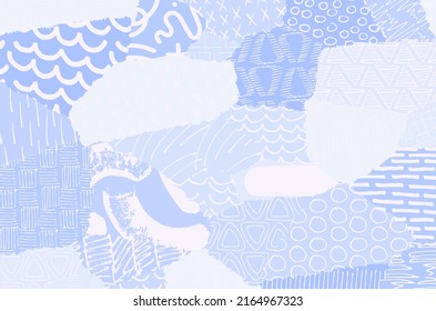 pattern. Abstract background with brush strokes. Monochrome hand drawn texture. Modern graphic design.Hand drawn striped.	