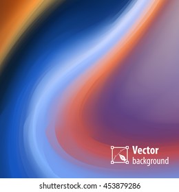 Pattern Abstract Background with Curve Iridescent Colors Gradients