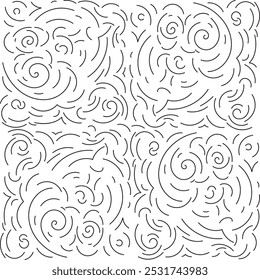 Pattern abstract background line art