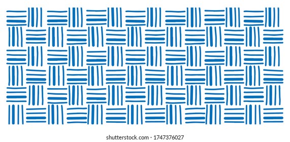 Pattern abstract background stripe blue color and line. Geometric line vector.