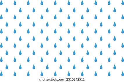 Pattern abstract blue water drop dot seamless vector background Eps 10.