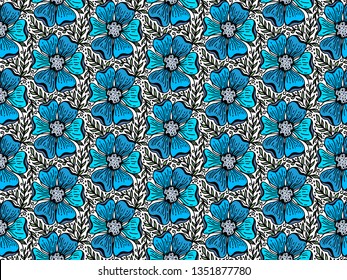 Pattern abstract . Endless stylish texture. Ripple hand drawn background. Confused weaved hand made print. Can be used as swatch for illustrator. Texture