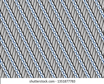 Pattern abstract . Endless stylish texture. Ripple hand drawn background. Confused weaved hand made print. Can be used as swatch for illustrator. Texture